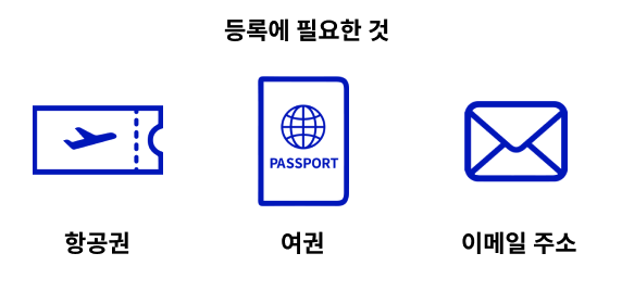 비짓재팬웹 등록방법 이미지