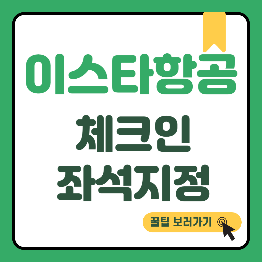 이스타항공 체크인 썸네일